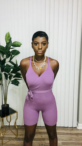 Lavender Romper