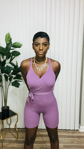 Lavender Romper