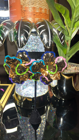 Jumbo Flowers Earrings