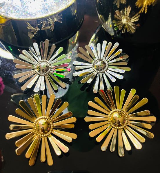 3-D Flowers(Silver)